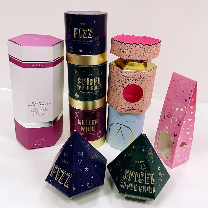 四方化妆品包装盒、异形包装盒、异形礼盒、异形纸盒定制印刷